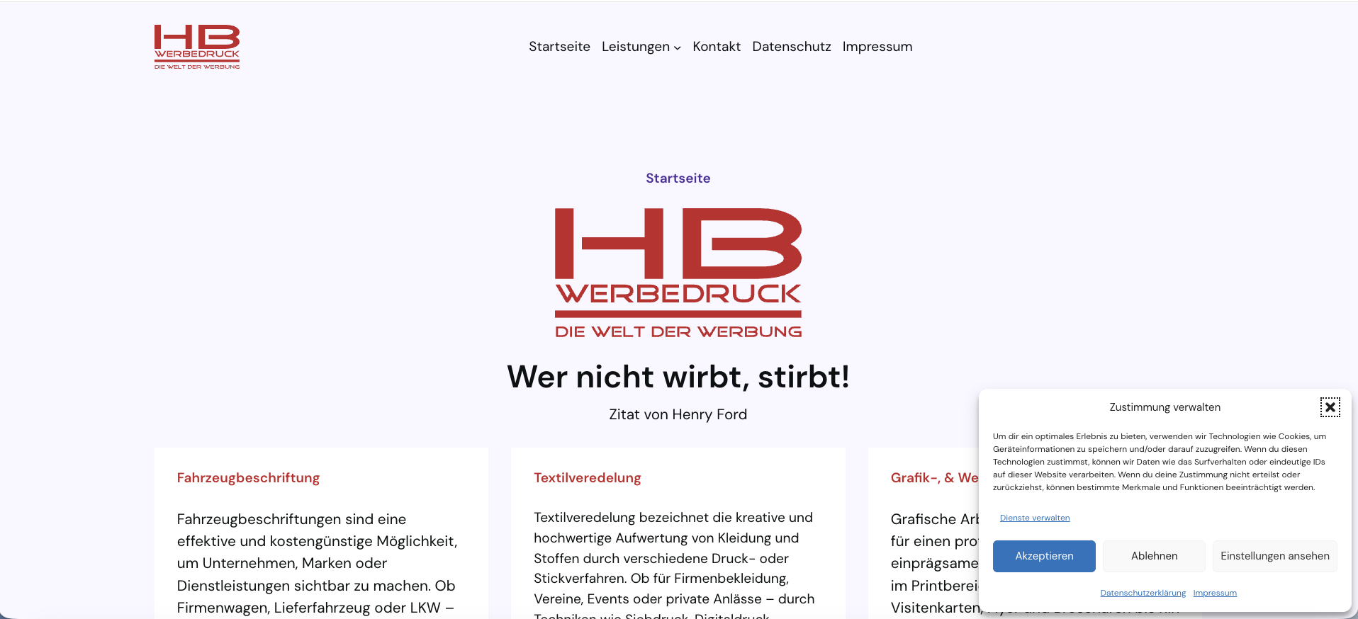 HB Werbedruck